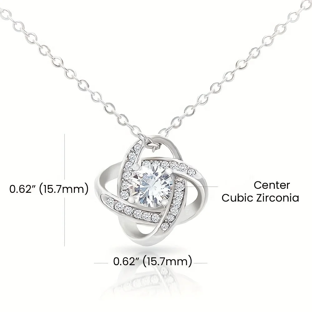 Элегантное Женское Ожерелье С Подвеской Из Камня Fianit Подарок На Рождество День