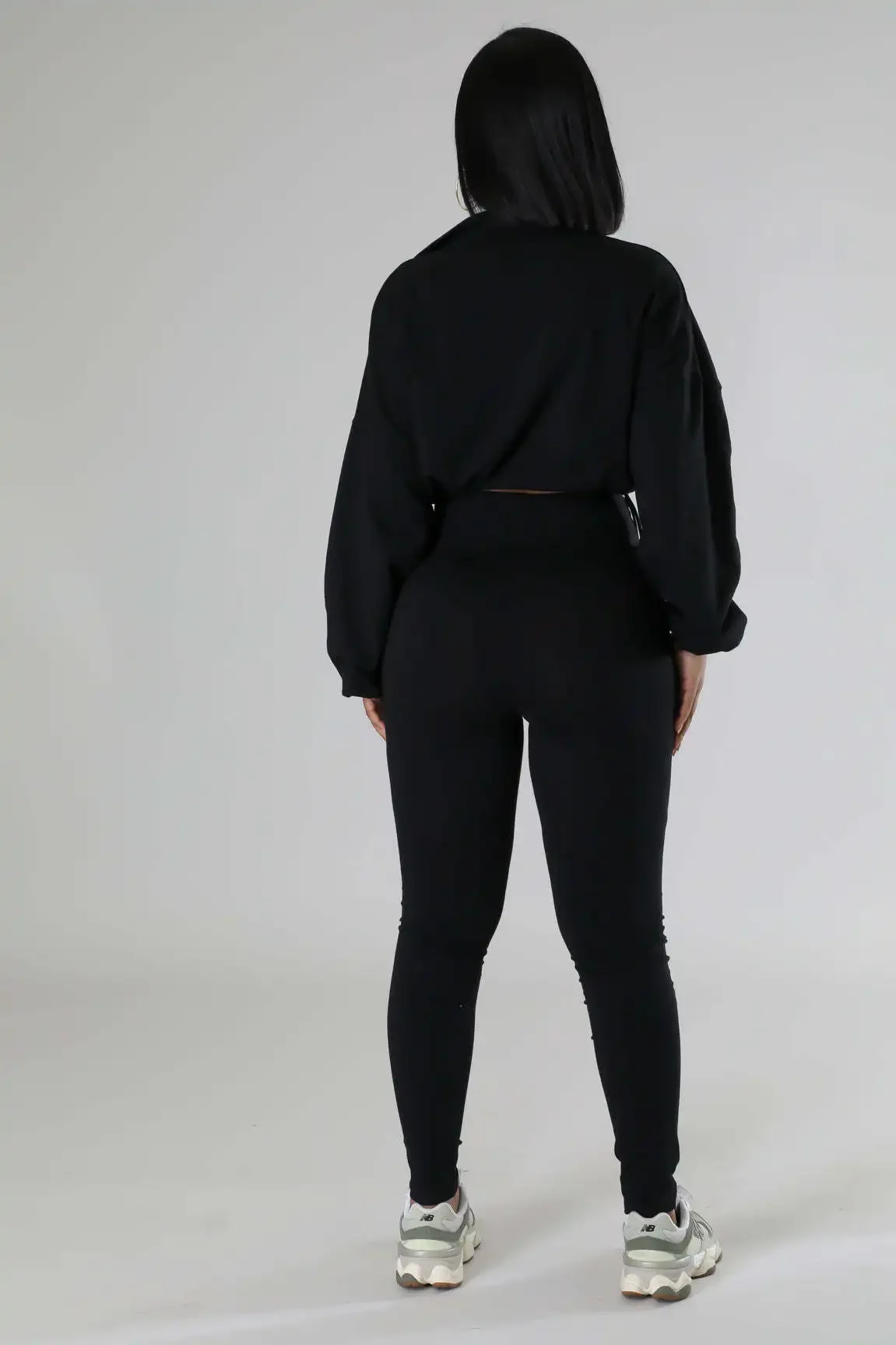 Женский комплект активная толстовка с длинными рукавами + брюки-карандаш костюмы
