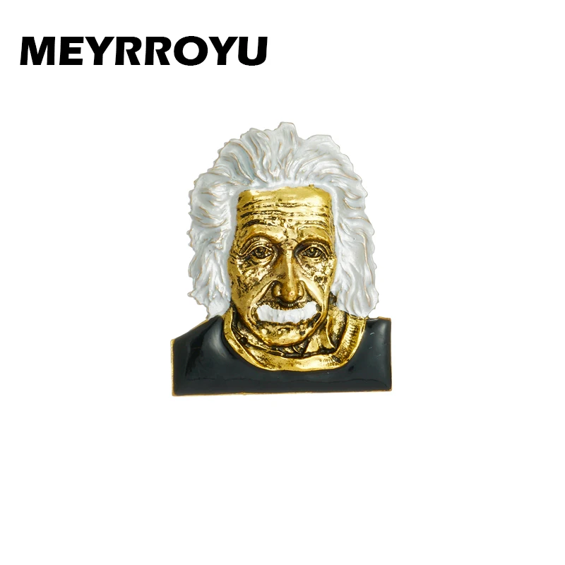 

MEYRROYU Famous Figure Shape Women's Brooches European American Style Zinc Alloy Woman Pins Brooch on Bags Clothes Drop Shipping