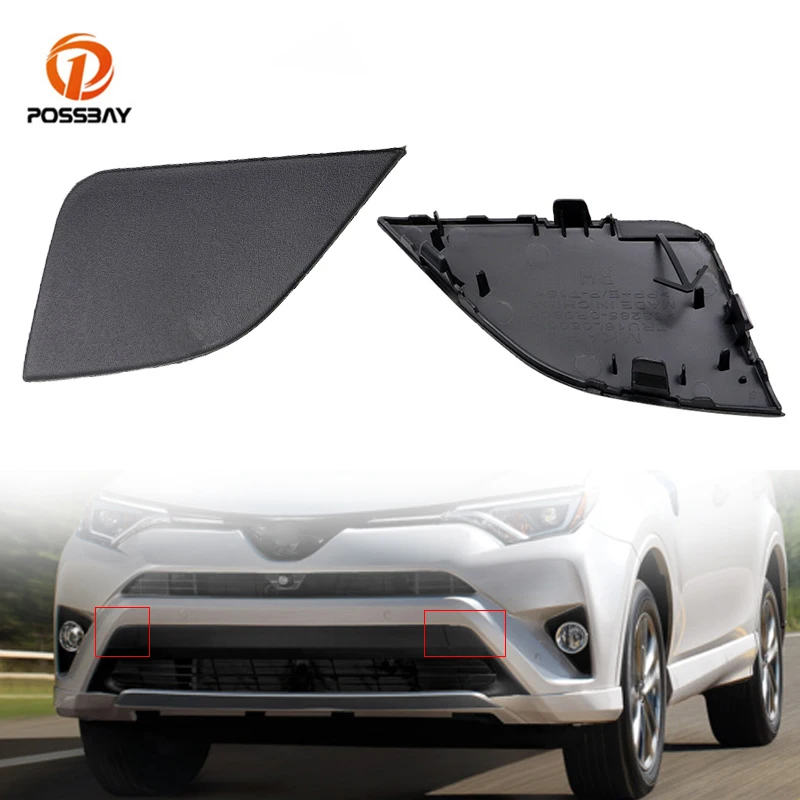 1 пара черных накладок на передний бампер автомобиля крючок для буксировки 532850R080