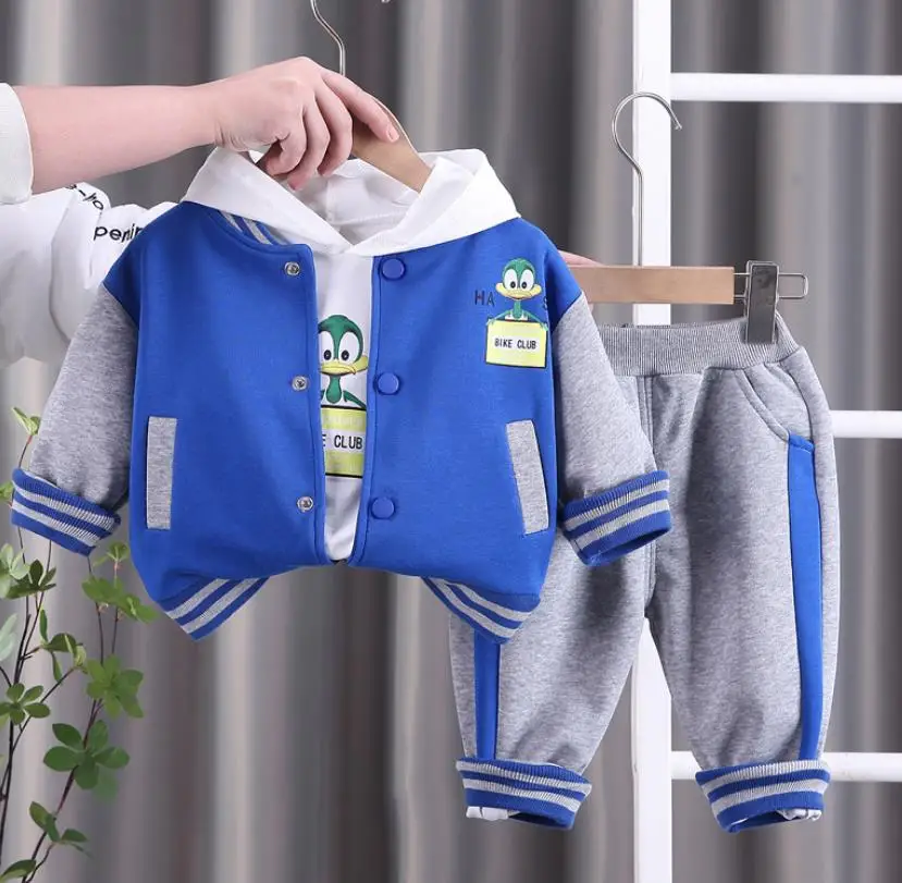 

3 шт., Детский кардиган, белая рубашка и штаны