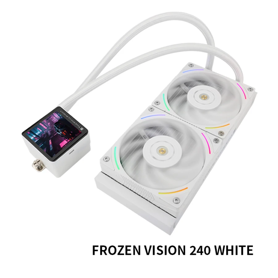 Thermalright FROZEN VISION 240 черный/белый интегрированный CPU Радиатор с водяным охлаждением