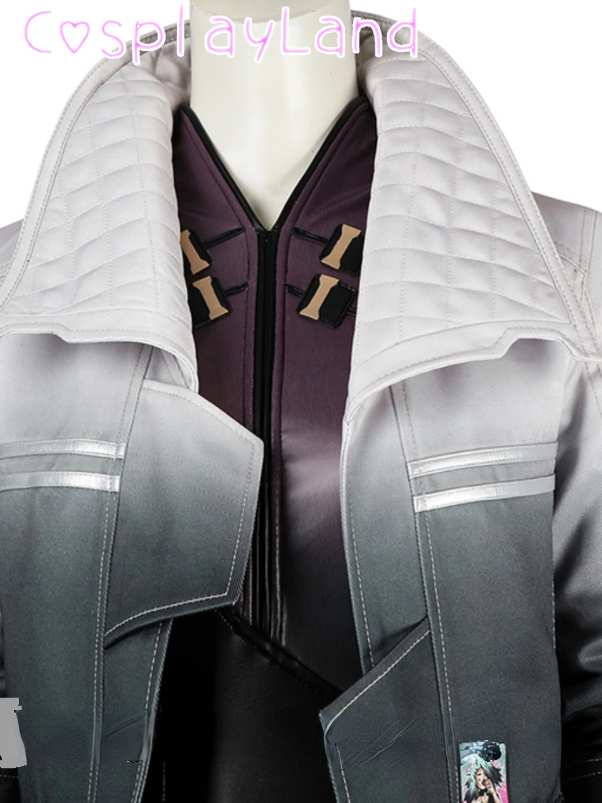 Костюм для косплея Song So Mi из игры панк 2077 модный пиджак комбинезоны полный