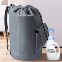 travel dirty bag backpack with adjustable shoulder straps drawstring closure dirty clothes backpack college dorm outdoor camp