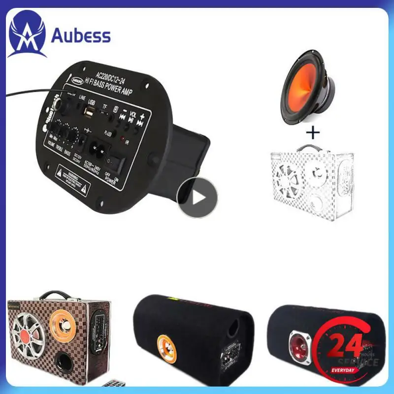 

1~6PCS 30W Amplifier Board Audio Mono Amplificador USB FM Radio TF Player Subwoofer DIY Power Amplifiers For Car Truck