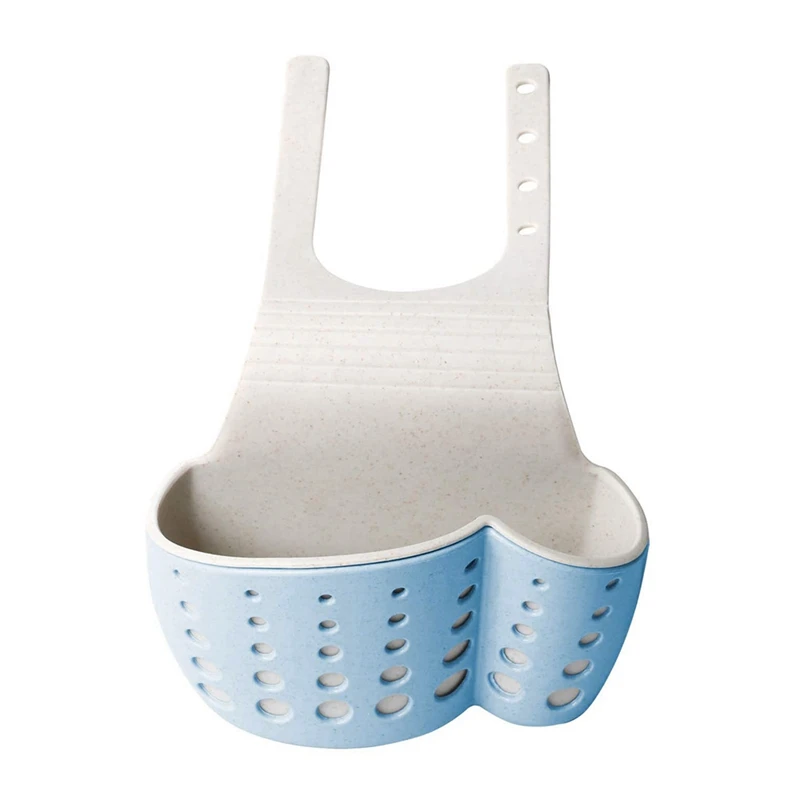 

Пшеничная двухслойная Регулируемая подвесная сумка для хранения на раковину кухонная полка смеситель губчатая полка