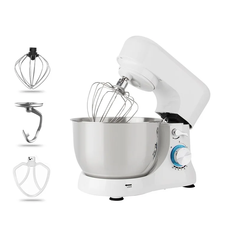 

5L/3.5L Stand Mixer Electric Chef Machine Flour Knead Mixing Blender Food Processor Kneading Cake Bread Dough Whisk Eggs Beater