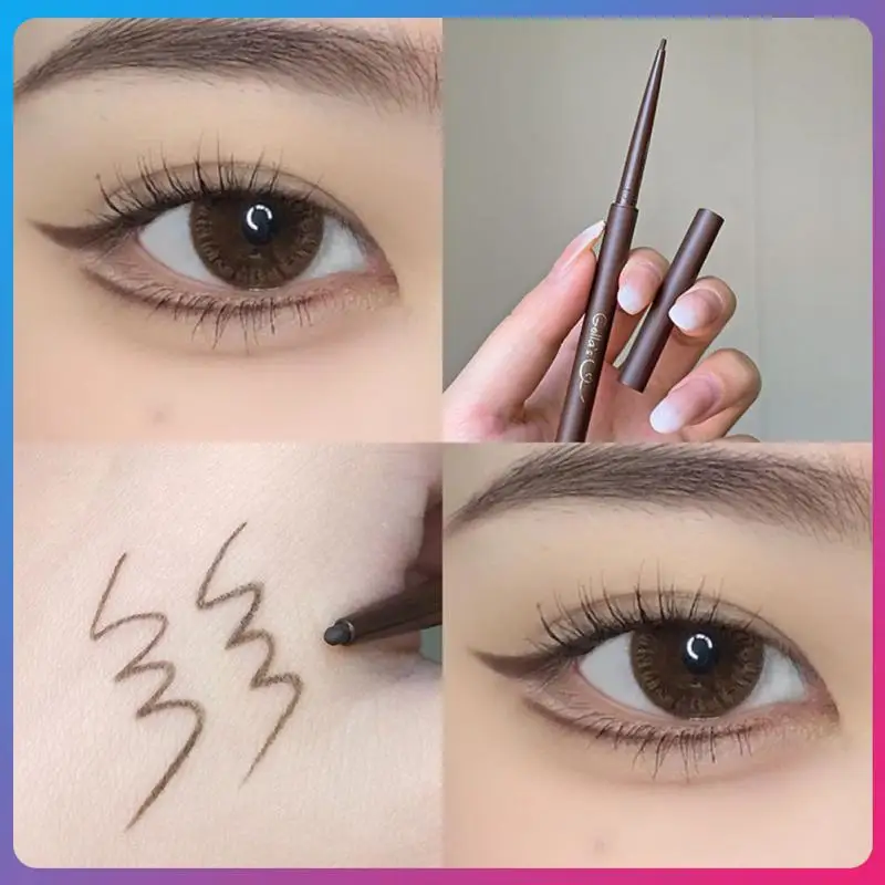 

ELECOOL 5 Color Matte Eyeliner Gel Pencil Easy To Wear Colorful Black Brown Eye Liner Pen Cream Eyes Makeup Korean Cosmetics