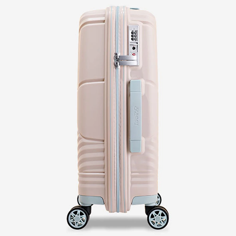 SUMMIT Luggage Hand Baggage with TSA-approved Lock and Mute Spinner Wheels 20in 24in 28in Carry on