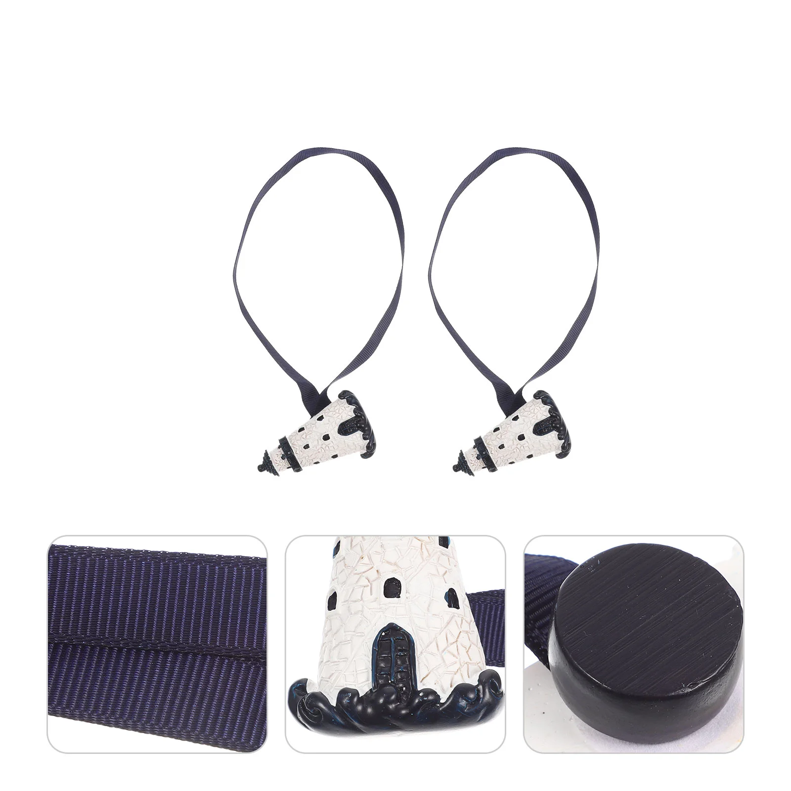 

Curtain Magnetic Tie Drapery Holdbacksholdback Ties Tieback Holder Window Drape Magnet Backs Coastal Ropes Nautical Hooks Drapes