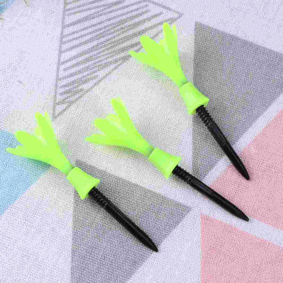 

LIOOBO 3pcs Tees Petal Rotation Limit Step Adjustable Height Super Stable ( Green )