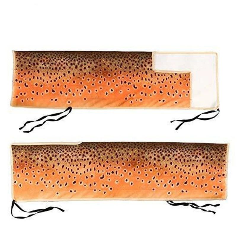 1*Maxcatch Thicken Cotton Cloth Cover Protective Bags Fishing Tackle Pesca Iscas Tools For 2.7m 4 Section Fly Fishing Rod Bag enlarge