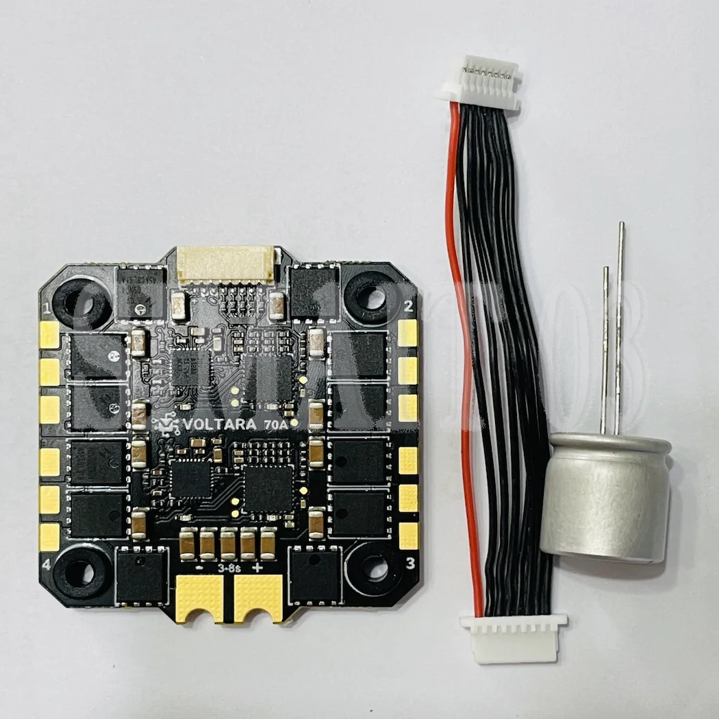 Фото Для Voltara 70A 4-в-1 ESC |   3-8S DShot2400 для FPV-дронов |   STM32, 80A Burst, телеметрия, BetaFlight/KISS №1