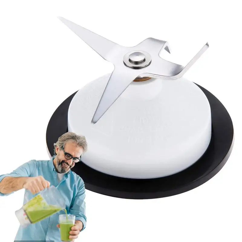 

Stainless Steel Blender Blade Replacement Extractor Blades Blender Replacement Parts With Washer Rubber For Replacing Worn Blade