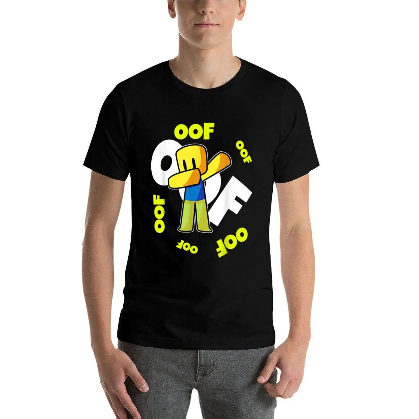 Фото Футболка OOF Meme Dabbing Dab Gift Noob Gamer Boy, рабочая одежда, футболка с короткими рукавами №3
