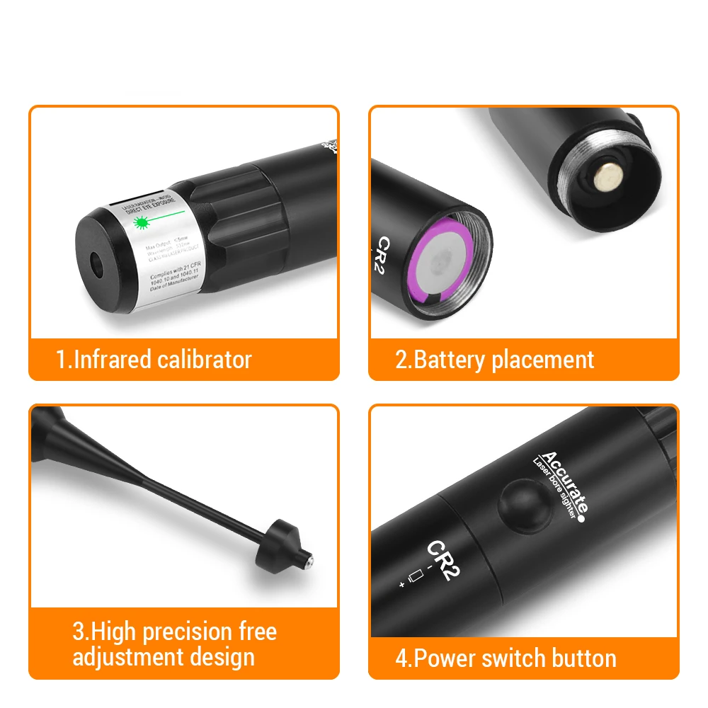 Набор для тактического прицела Коллиматор всех калибров от 177 до 50 красная