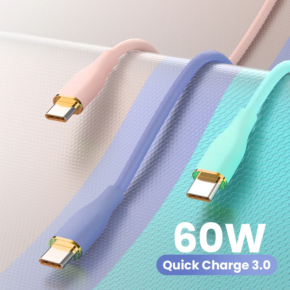 

Кабель USB Type-C, 6 А, 66 Вт, кабель для быстрой зарядки для Samsung S20, PD, USBC, Type-C, шнур для быстрой зарядки для MacBook Pro, USB-кабель для зарядки