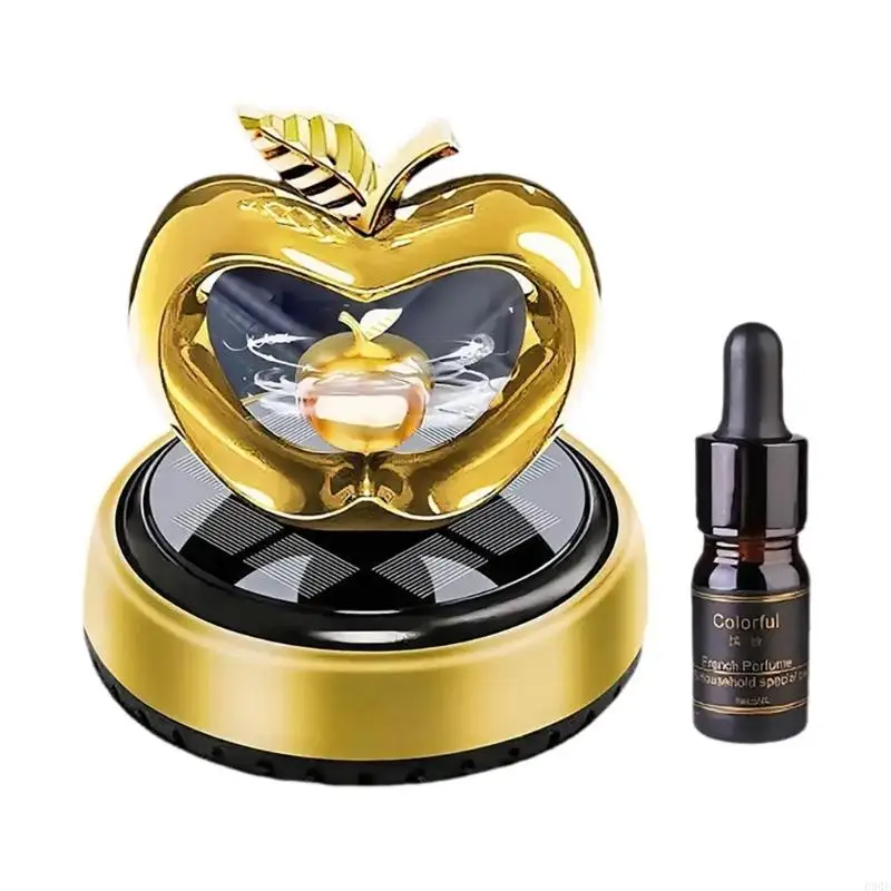 

090E Автомобильная панель приборной панели солнечная аромата декорация сердечного дизайна солнечного автомобиля освежитель с для