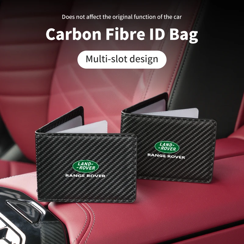 Держатель для удостоверений личности из углеродного волокна сумка Land Rover Freelander L2
