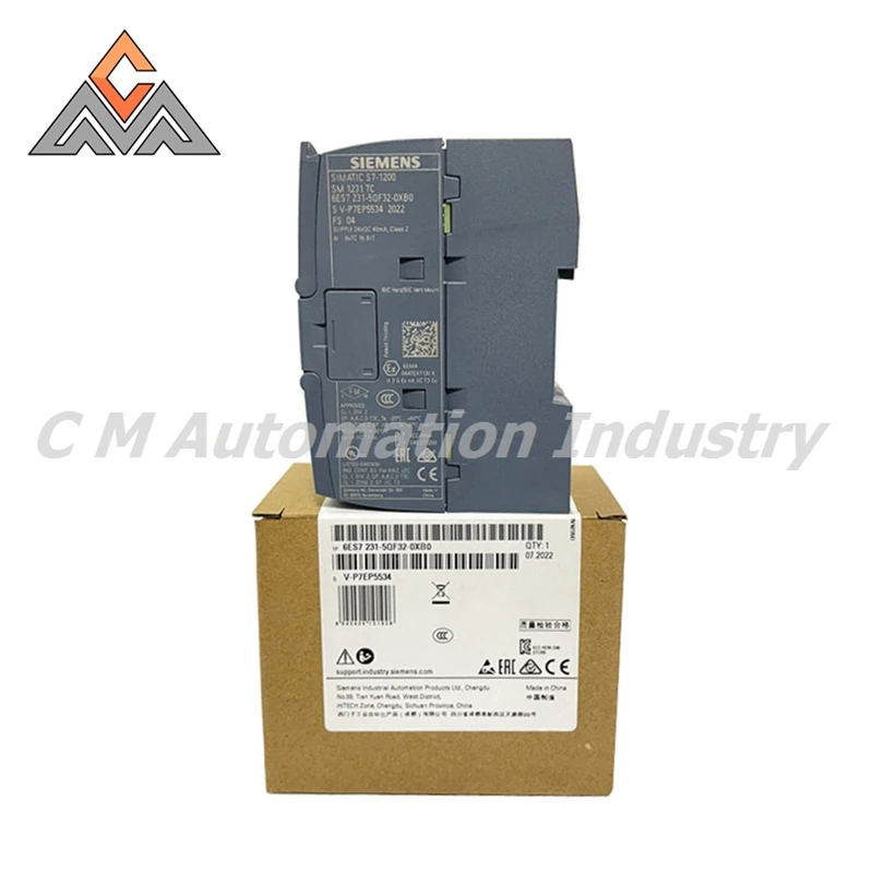 Оригинальный Новый аналоговый входной модуль Siemens PLC SIMATIC S7 1200 6ES7231-5PF32-0XB0
