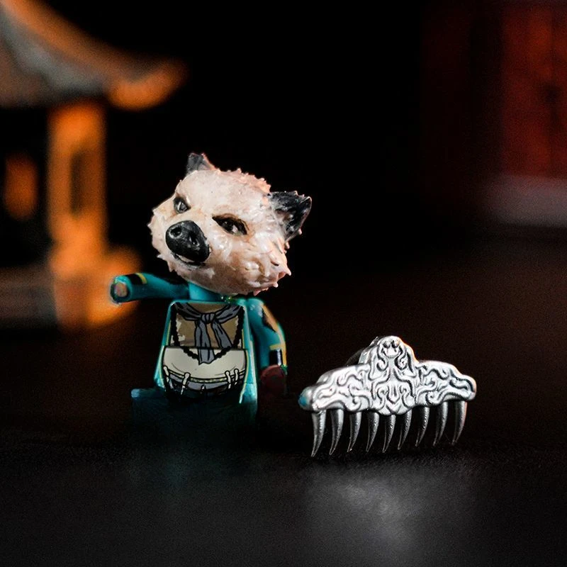 Черный миф Wukong Zhu Bajie Golden Pool Elder Brick Man Journey To The West Игрушки Детские подарки Коллекция