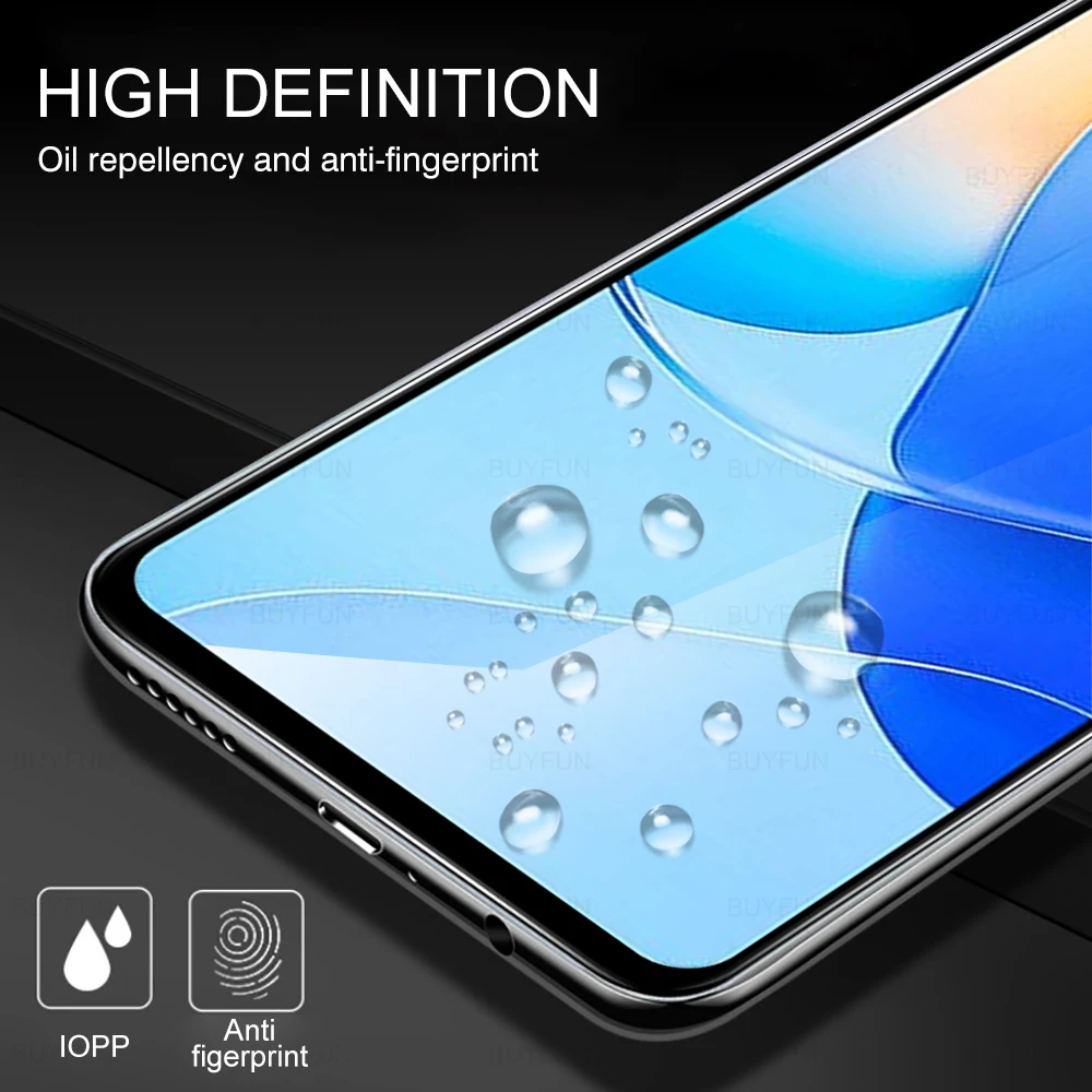 Фото 2 шт. 100D полное покрытие закаленное стекло для Huawei nova 9 SE 4g 5g 8i Защита экрана для honor 50 lite защитное стекло HD пленка №5