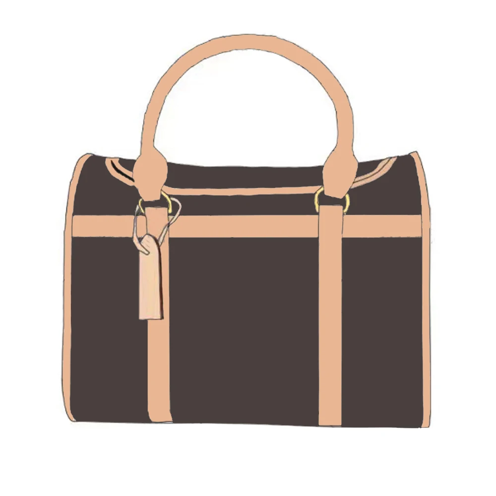 

Luxury Dog Handbag Puppy Dog Carrie Leather Pet Carry Bag Dog Accessories for Small Dogs LA-108