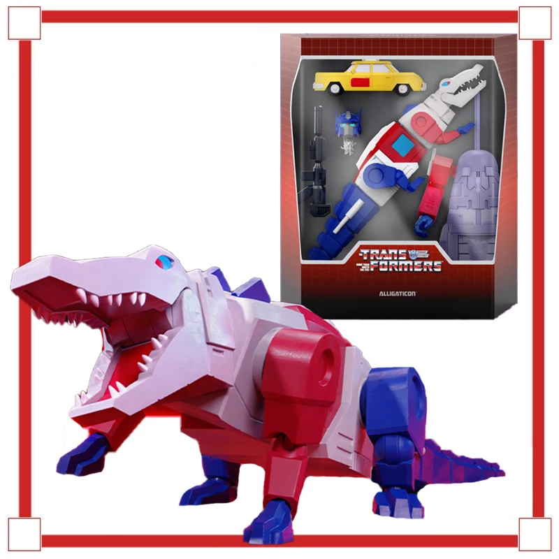 

PRE-ORDER BY SUPER7 - BRAND Transformers Ultimates Alligaticon Optimus Prime Crocodile Deformed Character Toys
