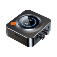 wirless transmitter receiver bluetooth compatible 5 1 nfc led digital display output supports tf mp3