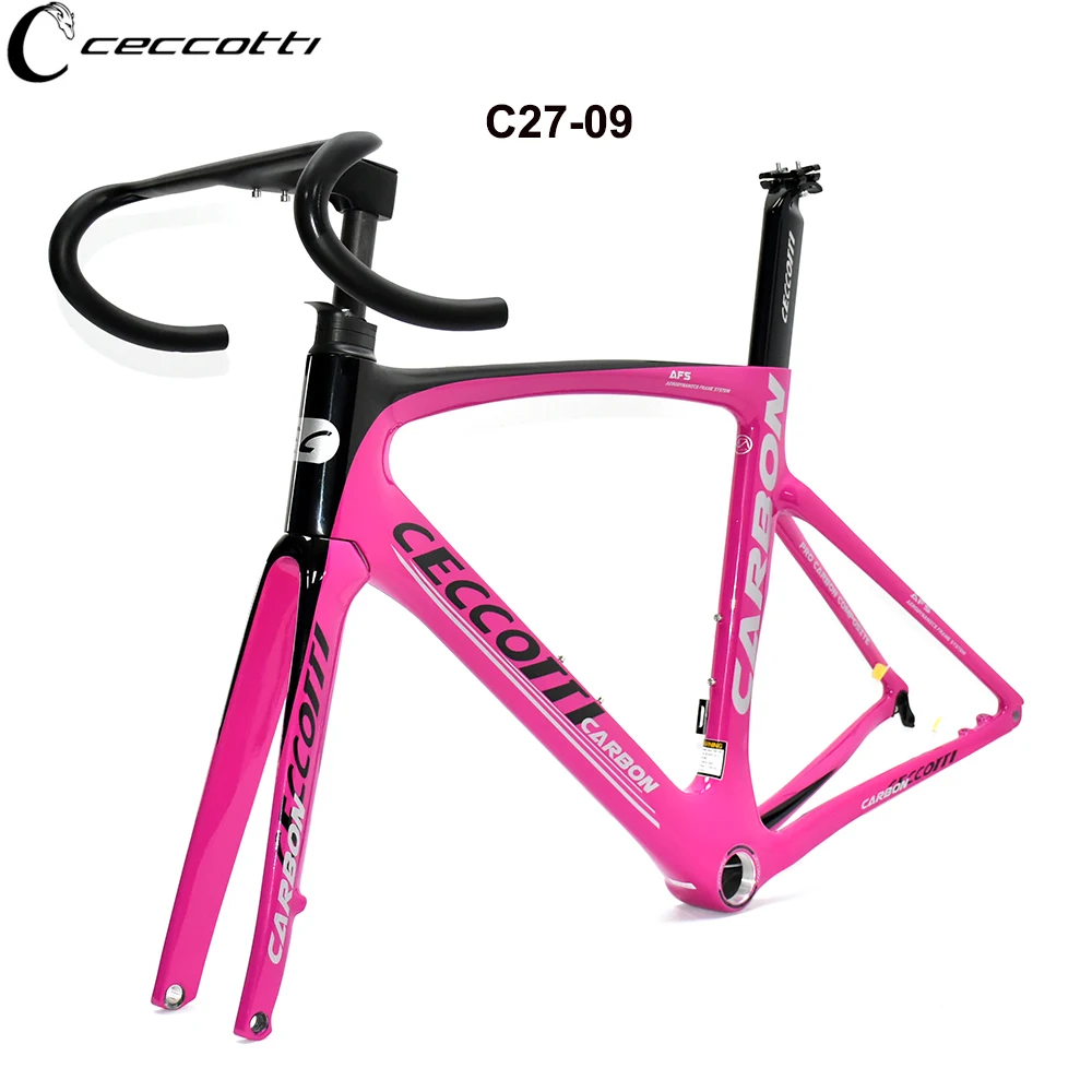 Рама шоссейного велосипеда с полным внутренним тросом и дисковым тормозом T1000