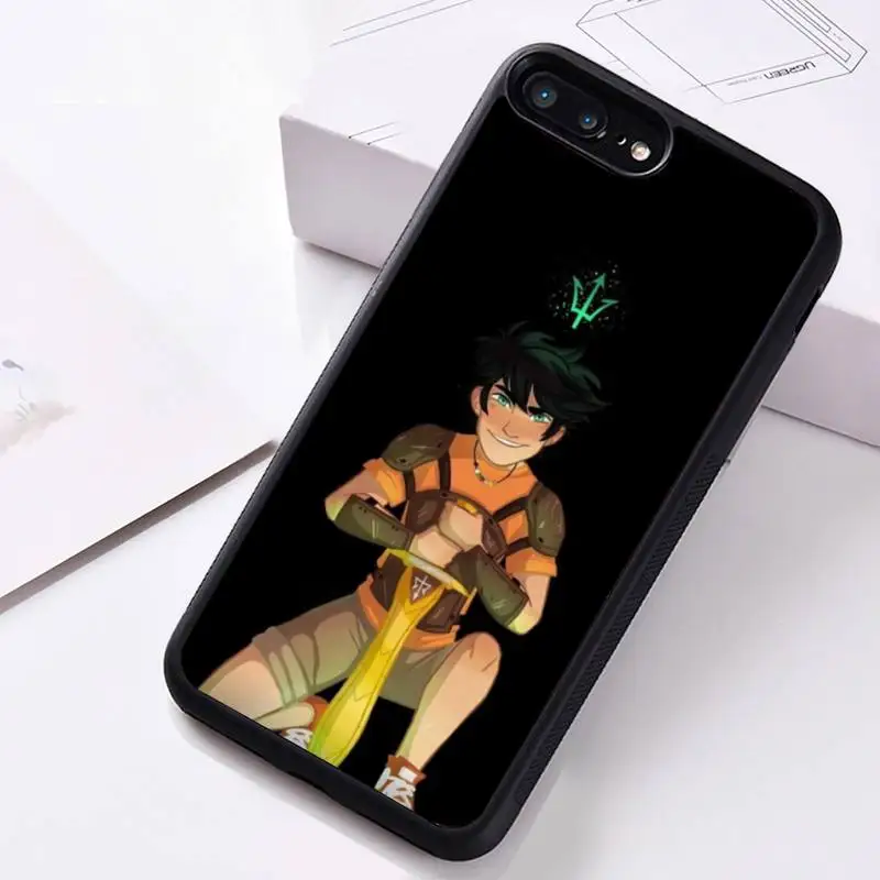 

Cartoon Percy Jackson Phone Case Rubber For iphone 12 11 Pro Max Mini XS Max 8 7 6 6S Plus X 5S SE 2020 XR cover