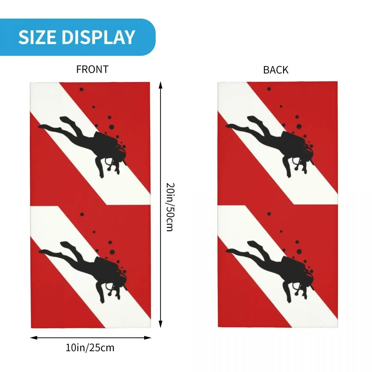 Оригинальные аксессуары для подводного плавания гетры шеи с пузырьками мужчин и