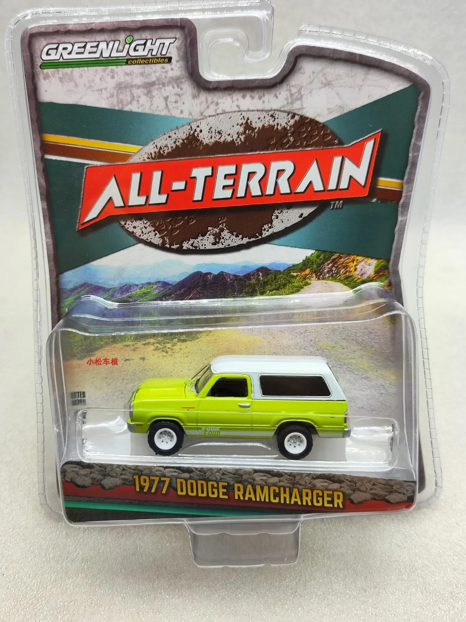 1:64 All Terrain Series 10-1977 Dodge Macho Ramcharger 4x4 Коллекция моделей автомобилей из сплава