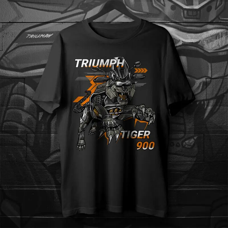 Футболка Tiger 900 Motorrad Enthusiast Rider 100% футболка Baumwolle S-3XL