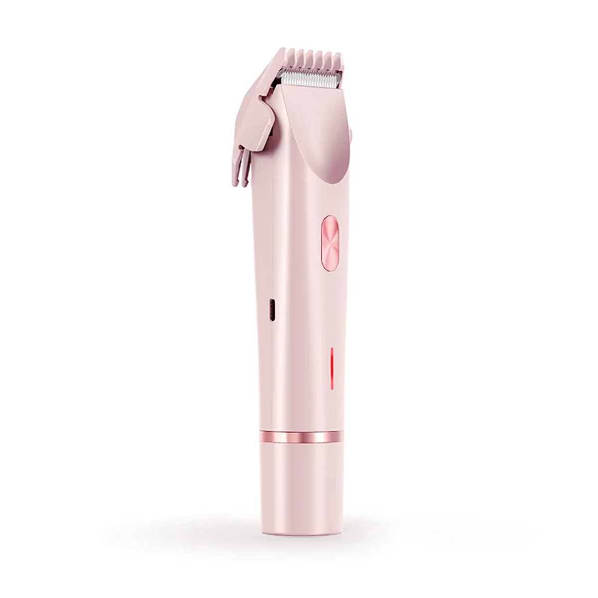 Bikini Trimmer for Women Electric Shaver 2-In-1 Body and Facial Hair Removal Double Head Pubic Face Underarm Legs