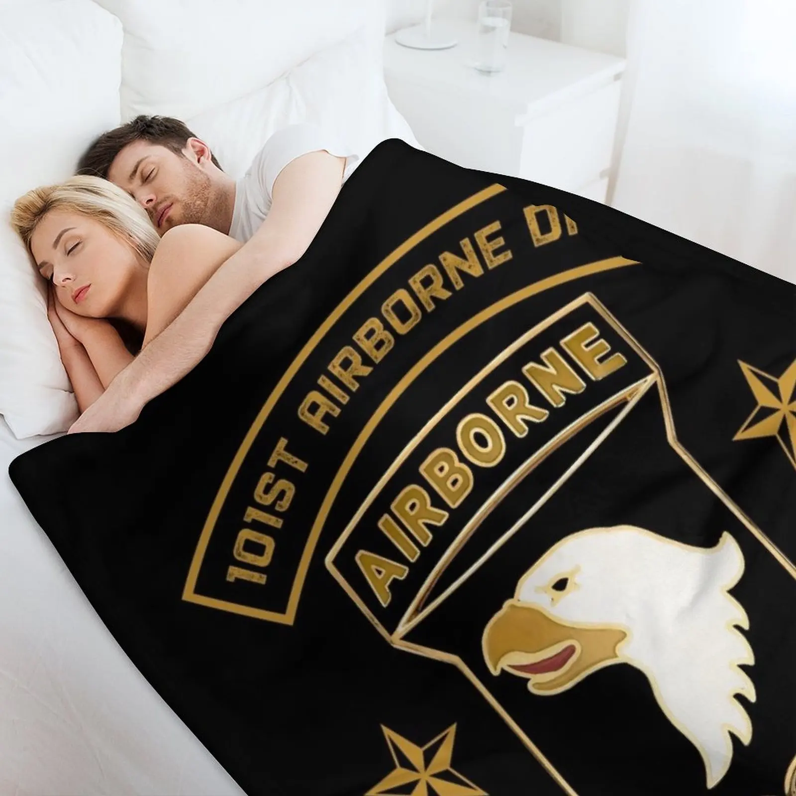 Десантник 101-я воздушно-десантная дивизия гордое обслуживание пледы кровать