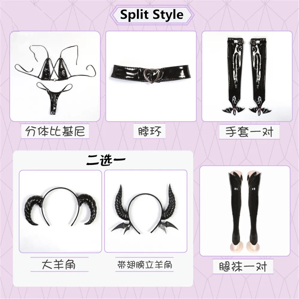 Женский комбинезон из ПУ кожи оригинальный дизайн |