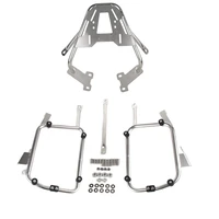304 stainless steel three box bracketsilver motorcycle luggage rack side bracket tail bracket for honda cb500x