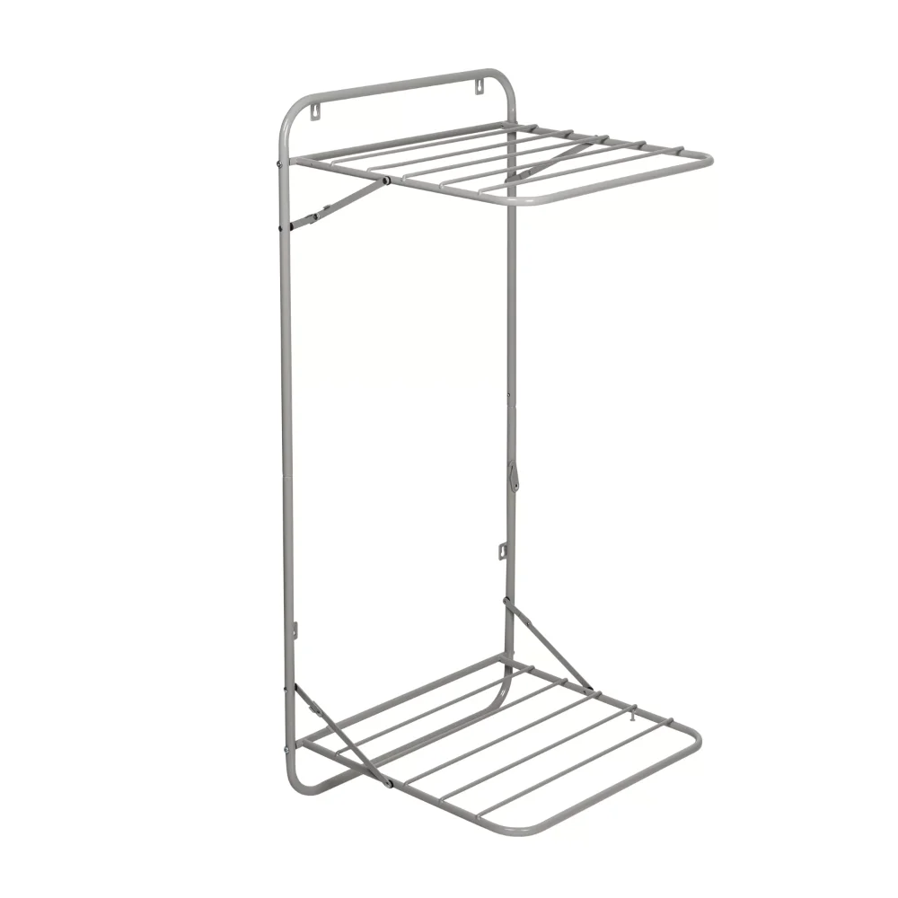 

Laundry 2-Tier Drying Rack, Grey Organizador Closet Pants Hanger
