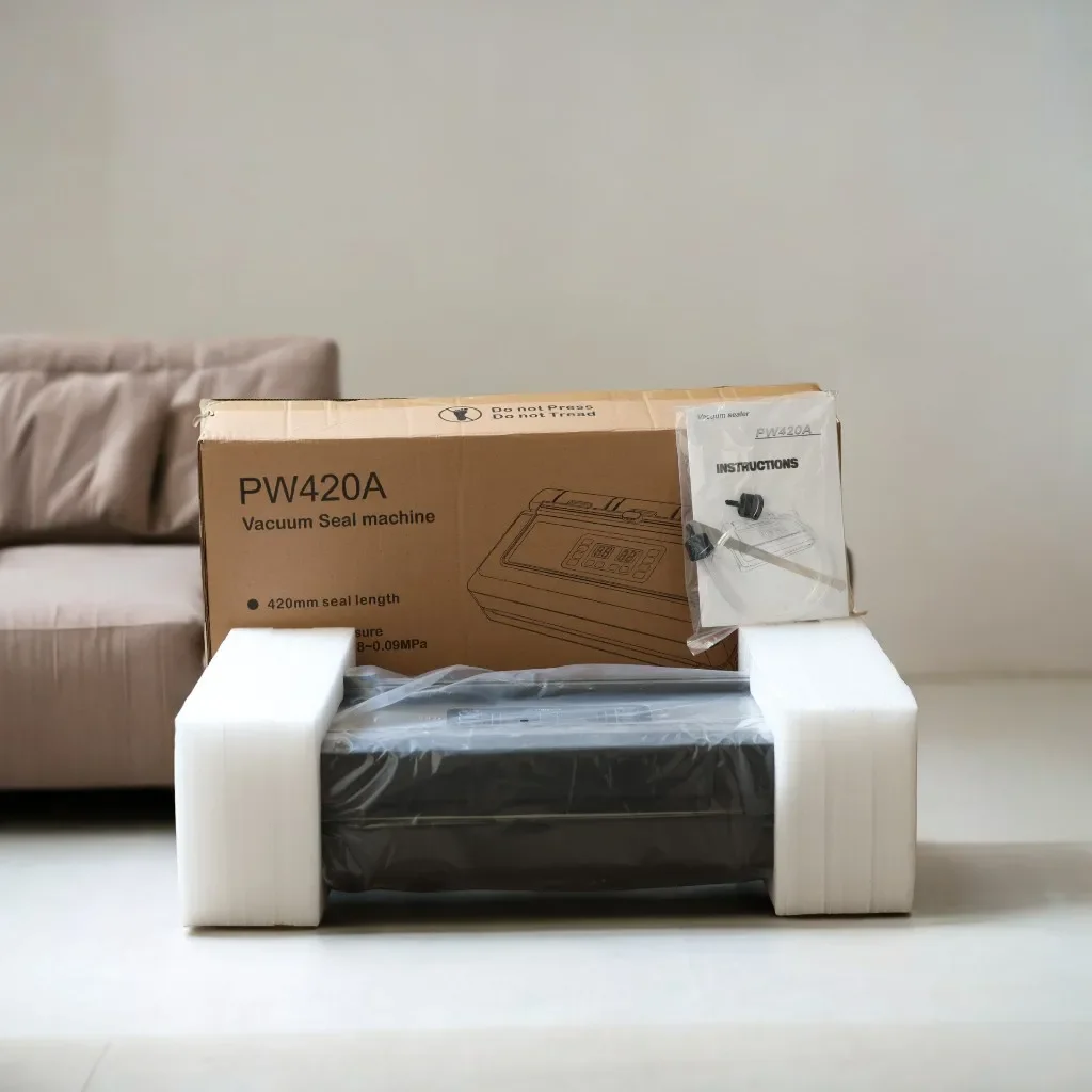 Электрическая бытовая машина для вакуумной запайки пищевых продуктов вакуумная