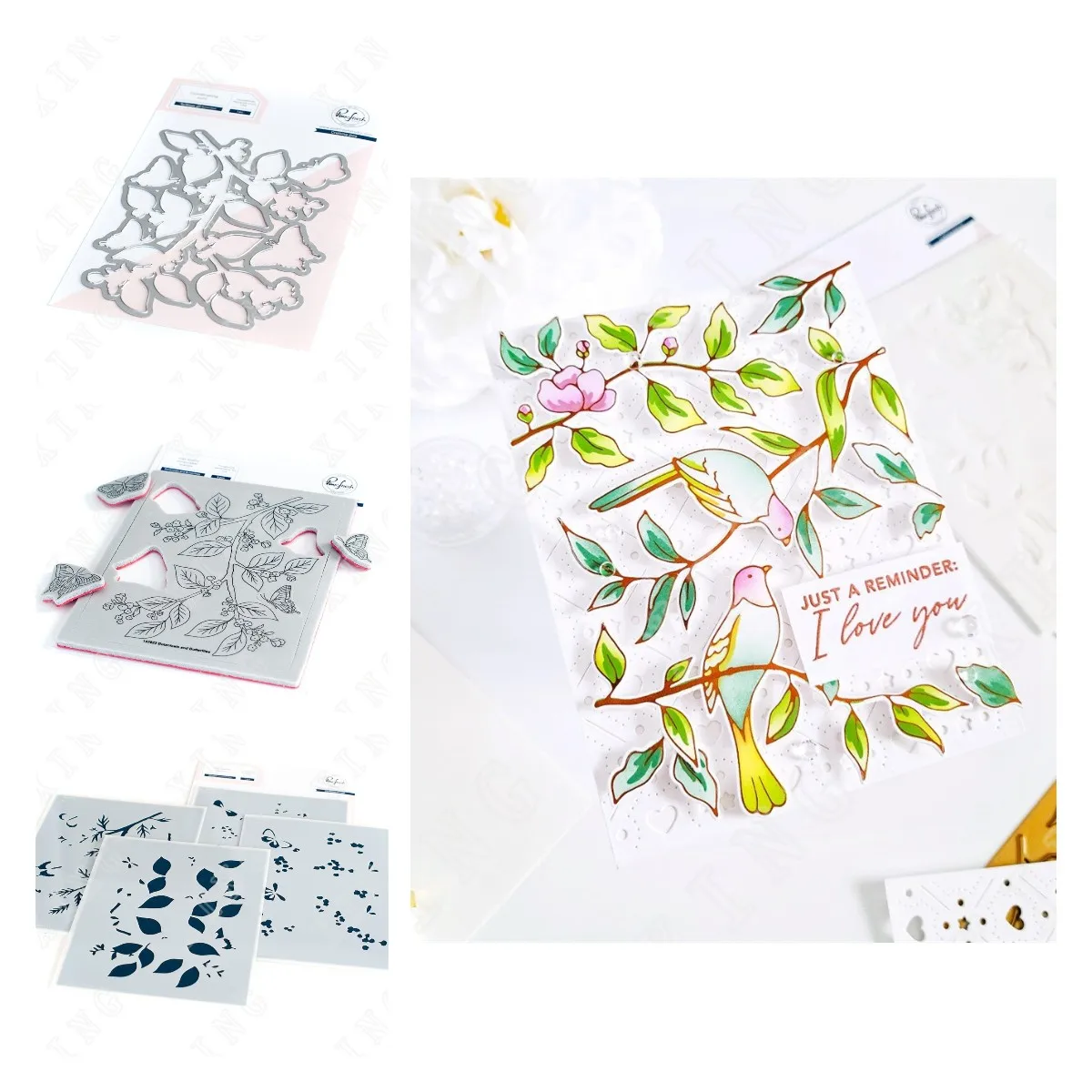 

Botanicals Butterflies 2022 New Arrival Metal Cutting Dies Stamps Stencil for Scrapbook Diary Decoration Embossing Template