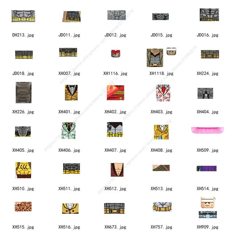 

Одиночные фигурки, аксессуары для головы, строительные блоки, игрушки для детей, серия-001