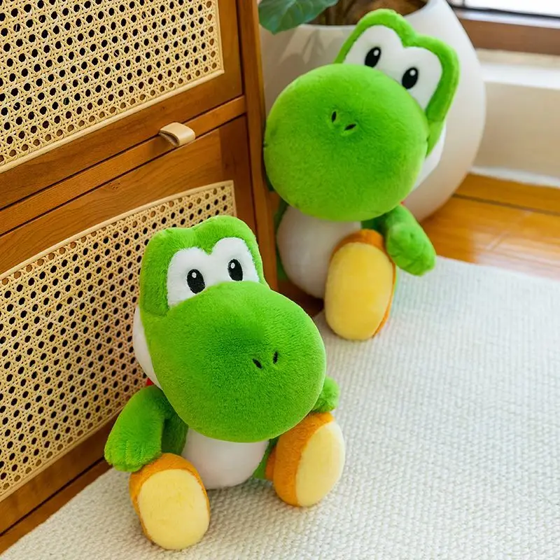 Фото Плюшевая игрушка SuperMario Yoshi 2026, 30-70 см, черепаха Йоши, плюшевая кукла по мотивам мультфильмов и игр, подарок на день рождения №4