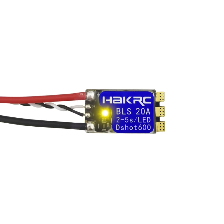 

HAKRC BLS 20A меняющий Цвет светодиодный свет ESC через машина racing FPV ESC fixed wing