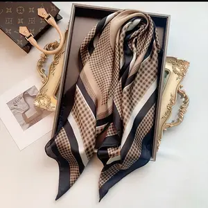 Louis Vuitton Maxi-twilly Navy Blue Scarf – Luxury Cheaper