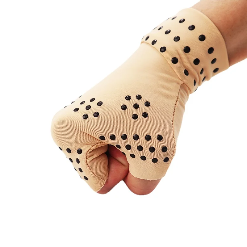 

1 пара магнитной терапии перчатки без пальцев артрит облегчение боли Лечение Суставов подтяжки поддержка s Здоровье Спорт Безопасность зап...