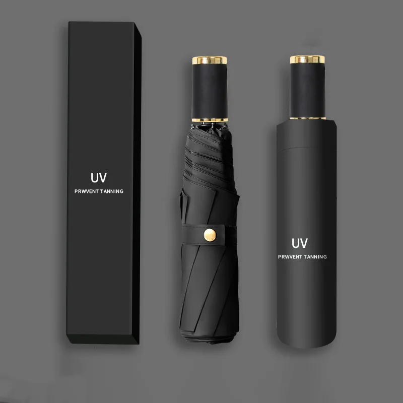 

Автоматический зонт от солнца складной женский летний зонт от солнца для мужчин солнцезащитный от солнца и дождя Защита от УФ-лучей