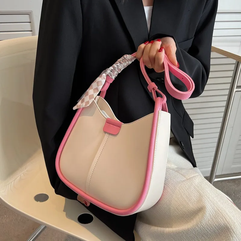 

Лидер продаж, модная винтажная простая качественная сумка-мешок из искусственной кожи, сумки-слинги через плечо для женщин, дизайнерские женские роскошные брендовые сумки на плечо