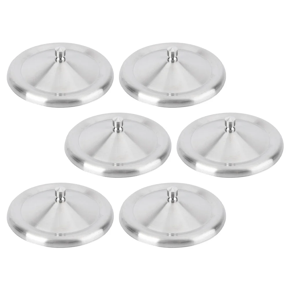 

Cup Lids Lid Cover Mug Covers Coffee Stainless Steel Tea Jar Water Drink Mason Drinking Metal Replacement Hot Tumbler
