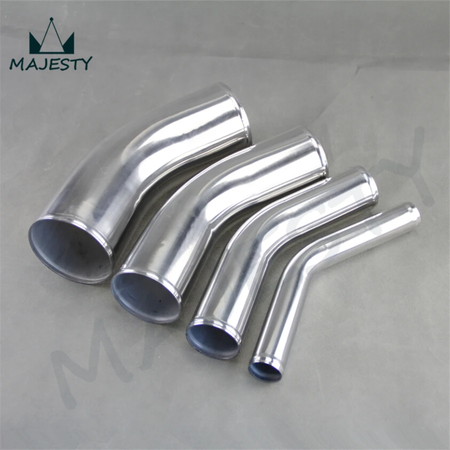 

Турбонаддув 45 градусов 63 мм 2,5 "дюйма, алюминиевая труба, внутренний кулер, трубка/шланг, турбо-трубы, автозапчасти